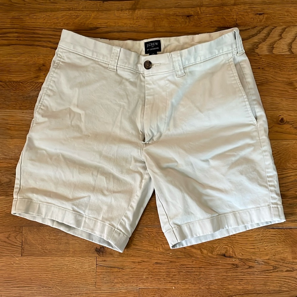 J. Crew 7” inseam shorts EUC